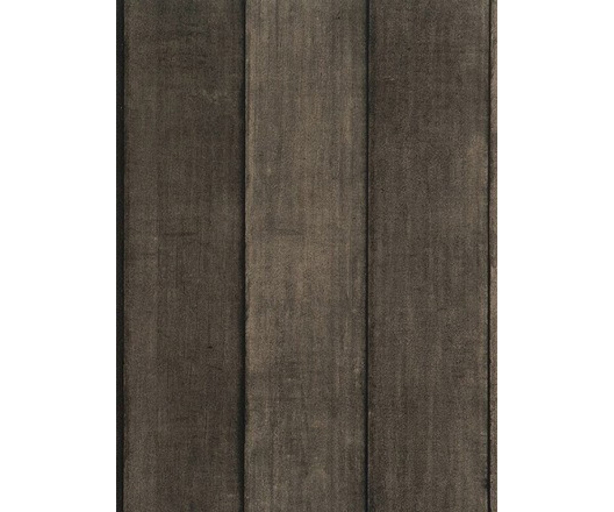Brown Wood Barrier Wallpaper