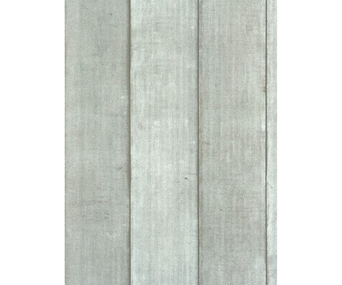 Grey Wood Barrier Wallpaper