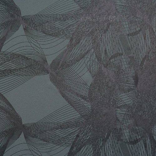 Grey Lace Rising Wallpaper