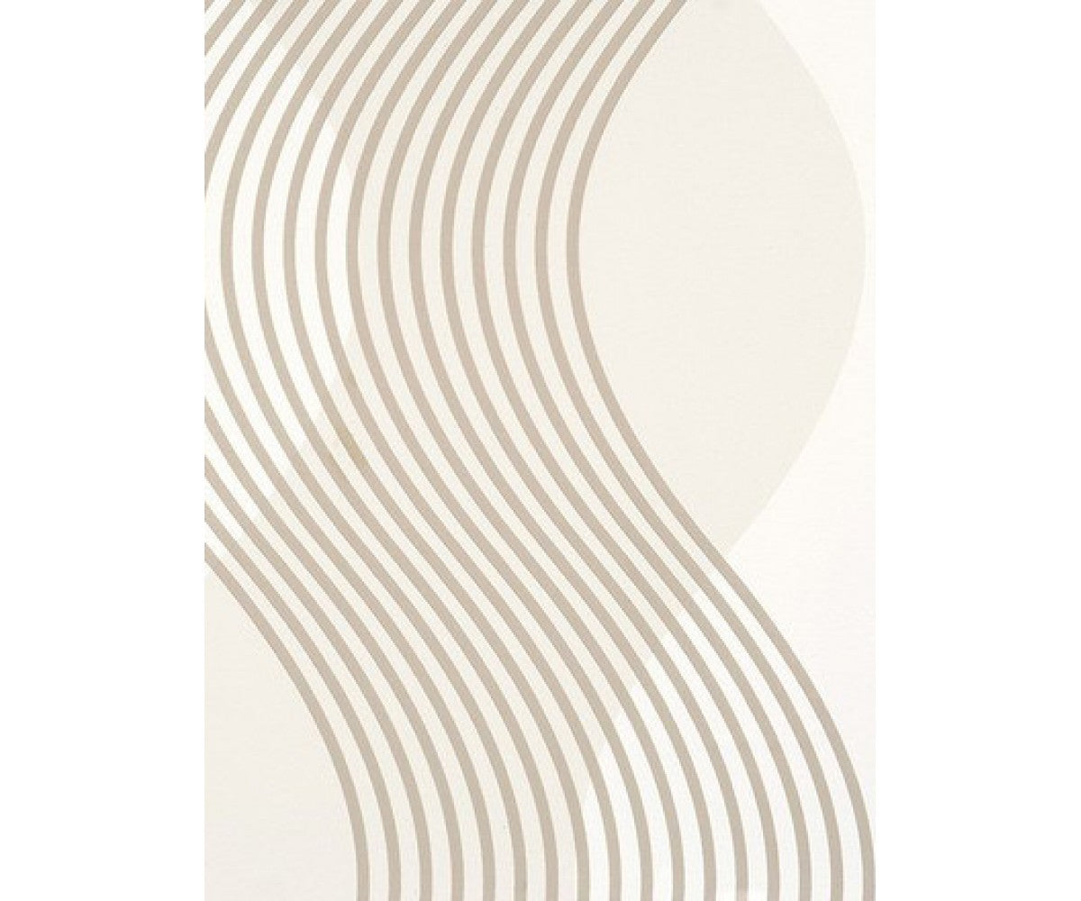 Taupe Wavy Stripe Noise Wallpaper