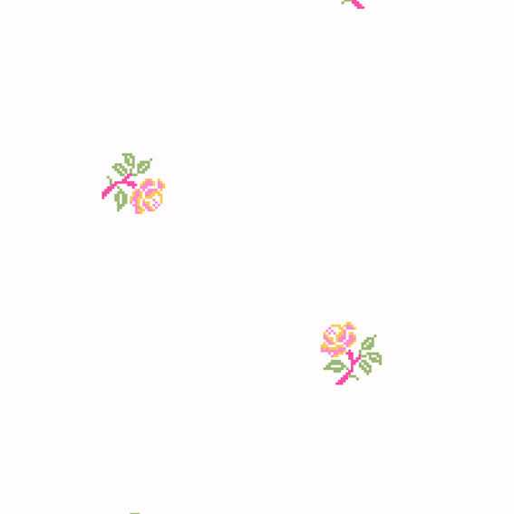 Early Roses Yellow Pink 46901 Wallpaper
