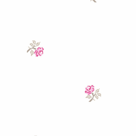Early Roses Purple Grey 46905 Wallpaper