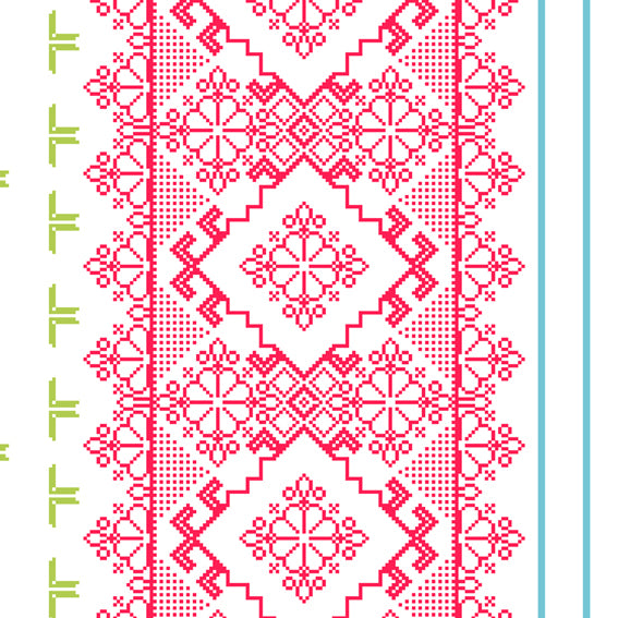 Homely Geometric Floral Pink White 46921 Wallpaper