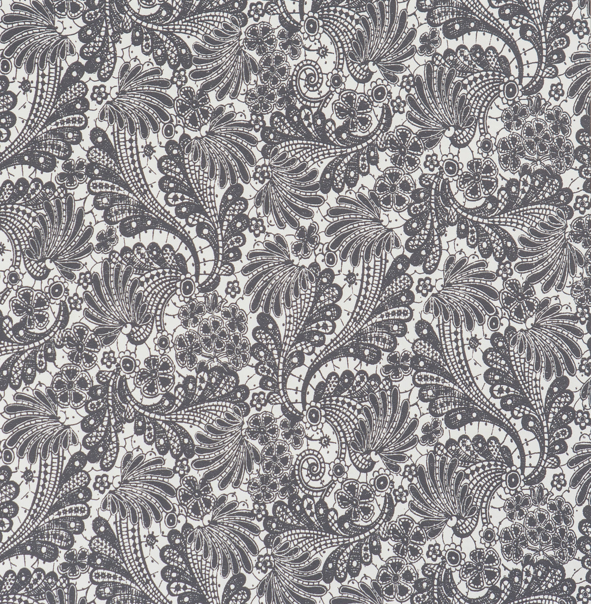 Enlaced Leaf Trail Black White 48641 Wallpaper