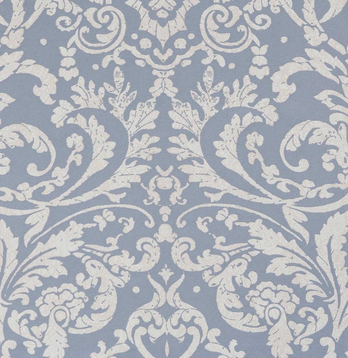 Opulent Embossed Floral Blue 48653 Wallpaper