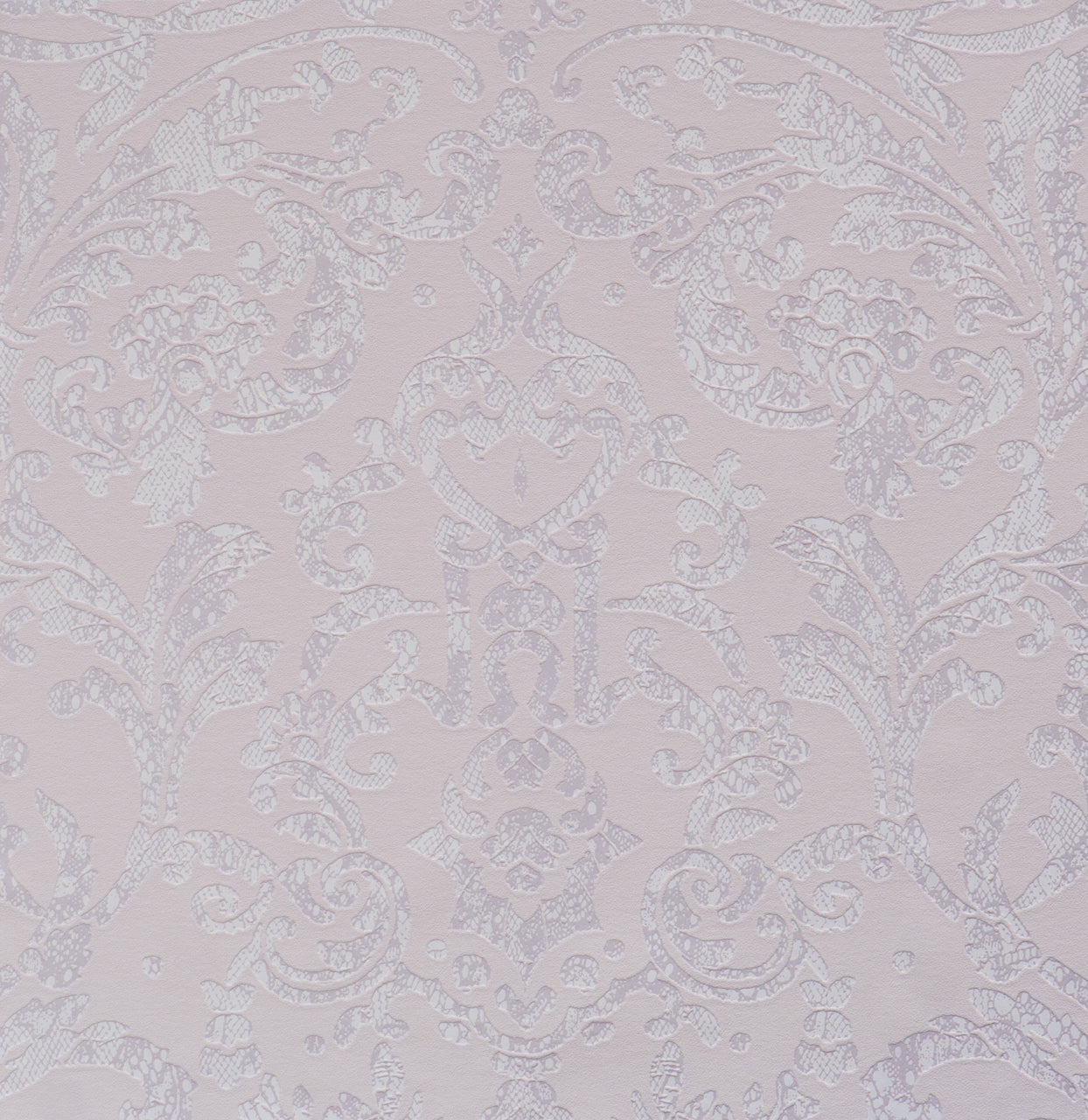 Opulent Embossed Floral Purple 48654 Wallpaper