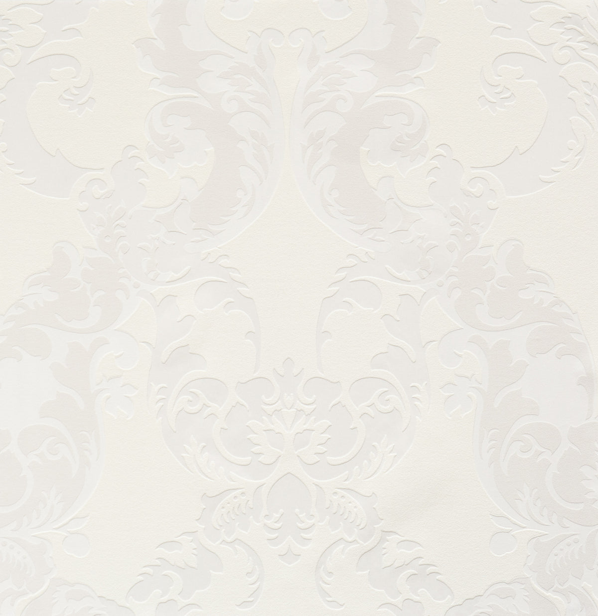 Adorn Floral Scroll Yellow Beige 48664 Wallpaper