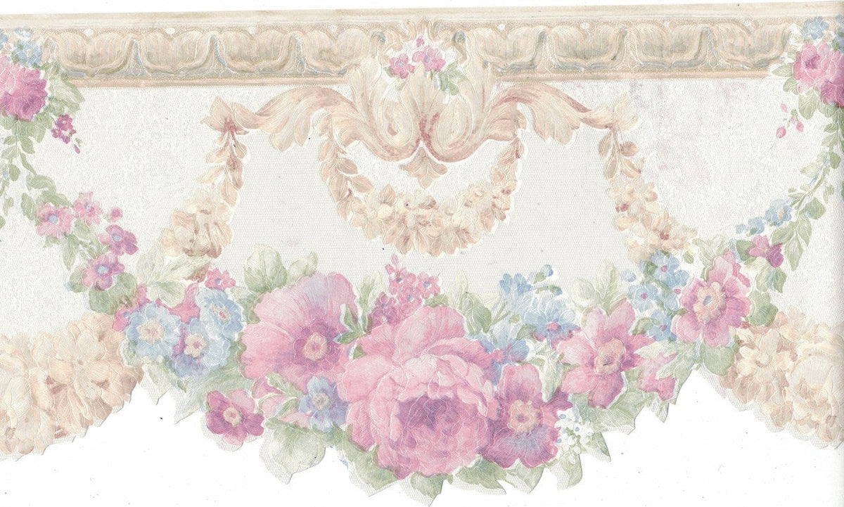 Flower FDB02001 Wallpaper Border