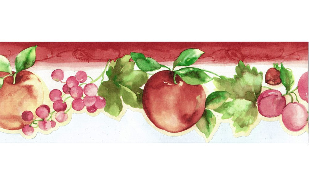 Apple and Grapes KT77908DC Wallpaper Border