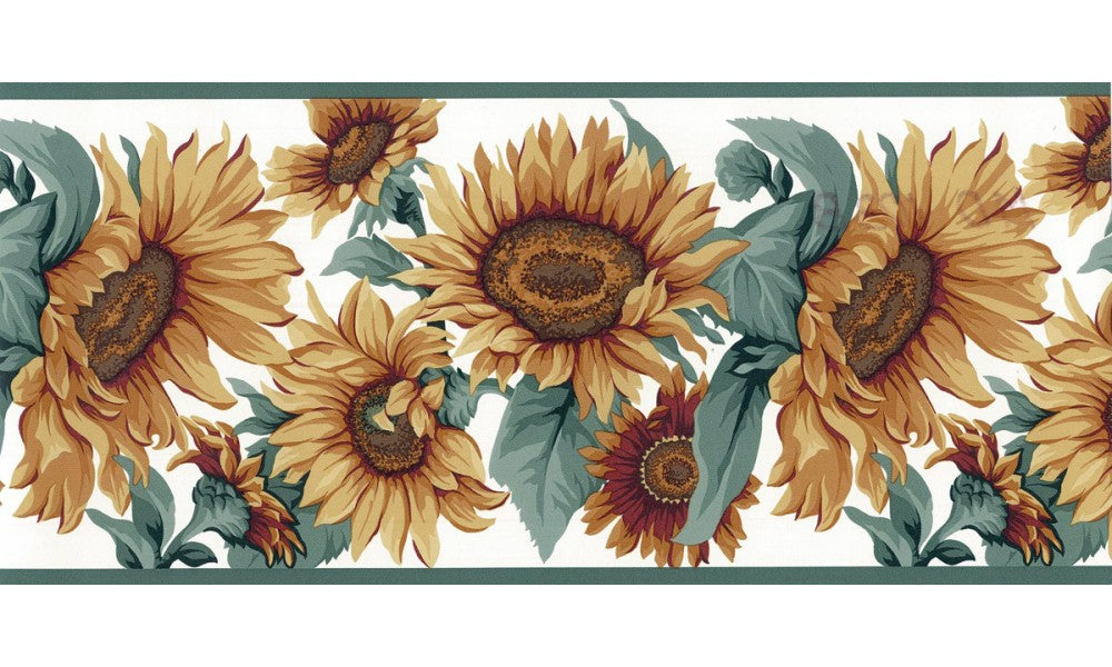 Sunflowers MD103 Wallpaper Border