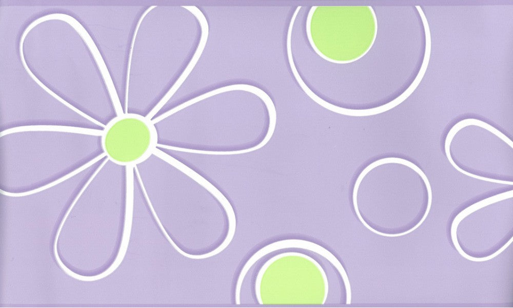 Floral BT2701 Wallpaper Border
