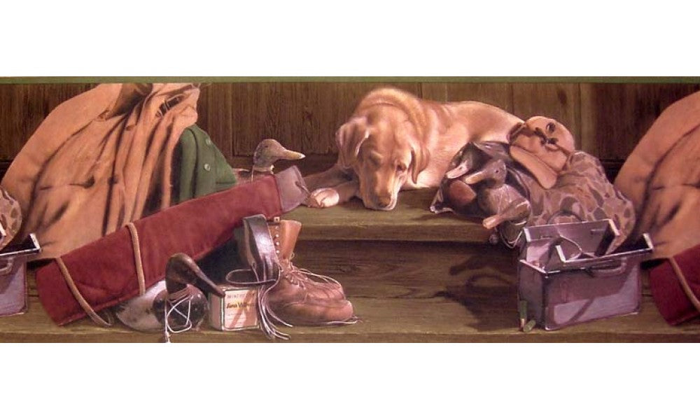 Dog 10030302 Wallpaper Border