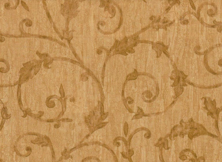 Leaf Leaves Scroll VC905 Wallpaper