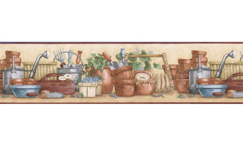 Garden ACS59001B Wallpaper Border