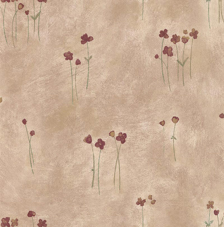 Brown Flower HT20958 Wallpaper