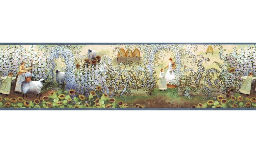 Garden b21061 Wallpaper Border
