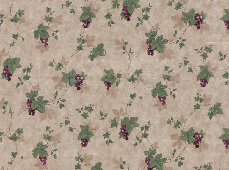 Flowers Grapes SP21127 Wallpaper
