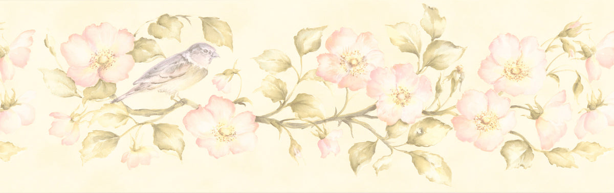 Floral  253B59162 Wallpaper Border
