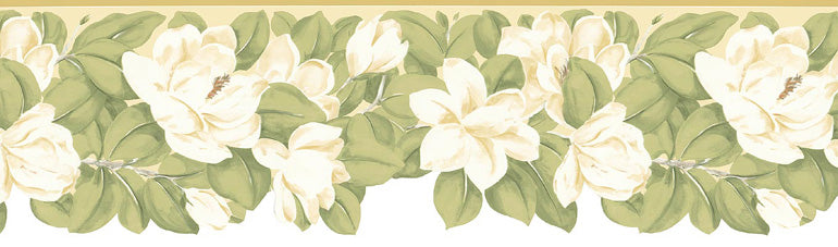 Peonies Leaves MP73657DC Wallpaper Border