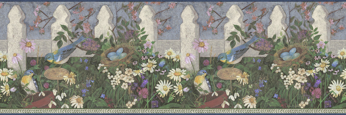 Garden  DC5006B Wallpaper Border