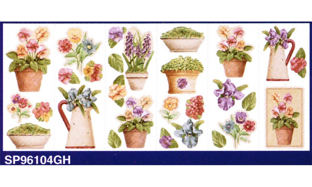 Floral SP96104GH Wallpaper Border