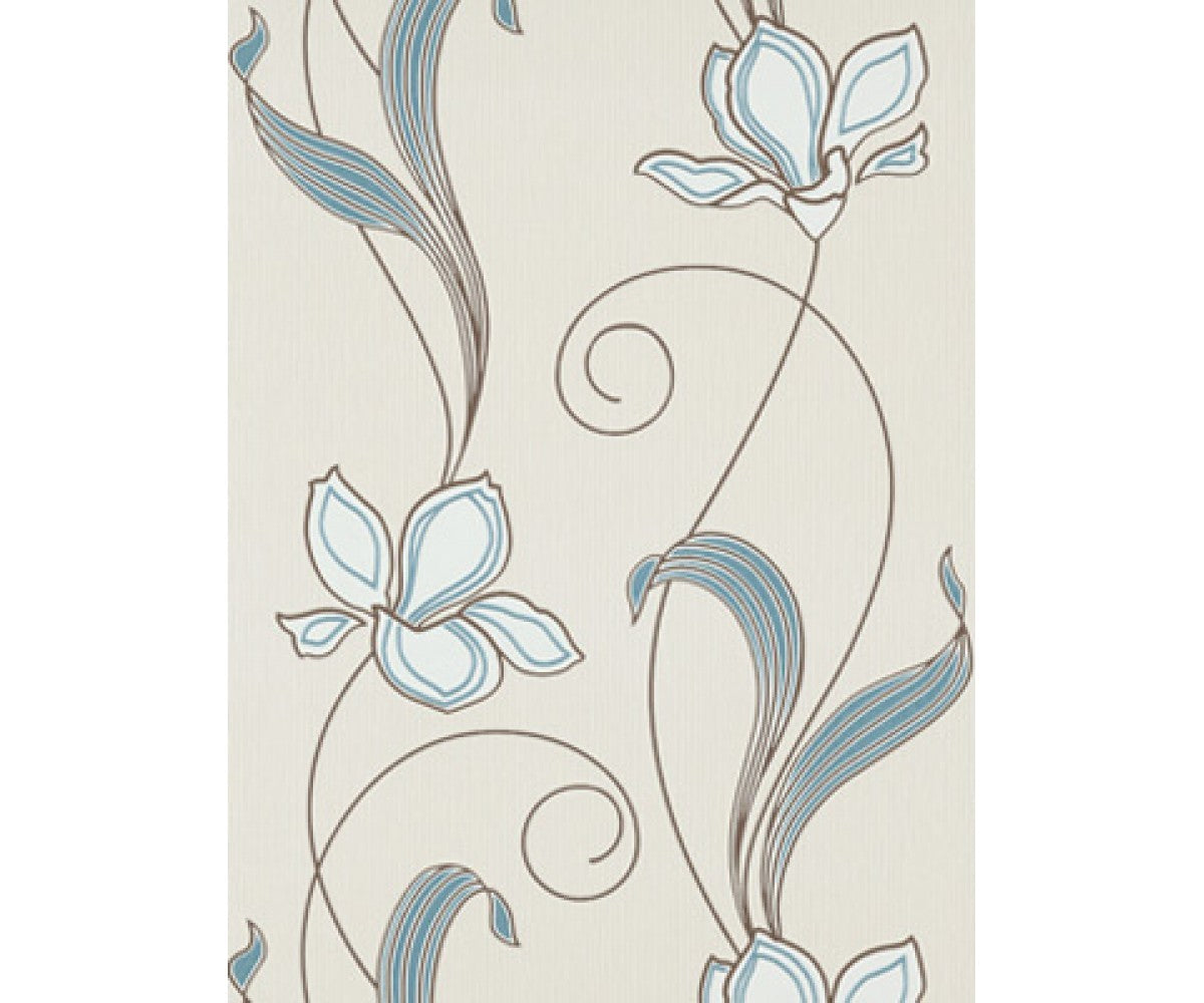 Turquoise 5742-18 Sceno Wallpaper