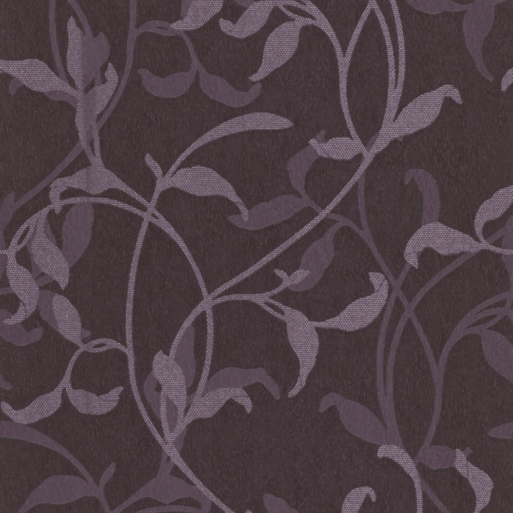 Leaf Trail Motifs Violet Purple 5746-45 Wallpaper