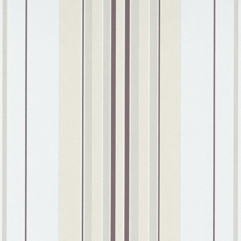 Coordinated Stripes Beige Brown 5749-02 Wallpaper