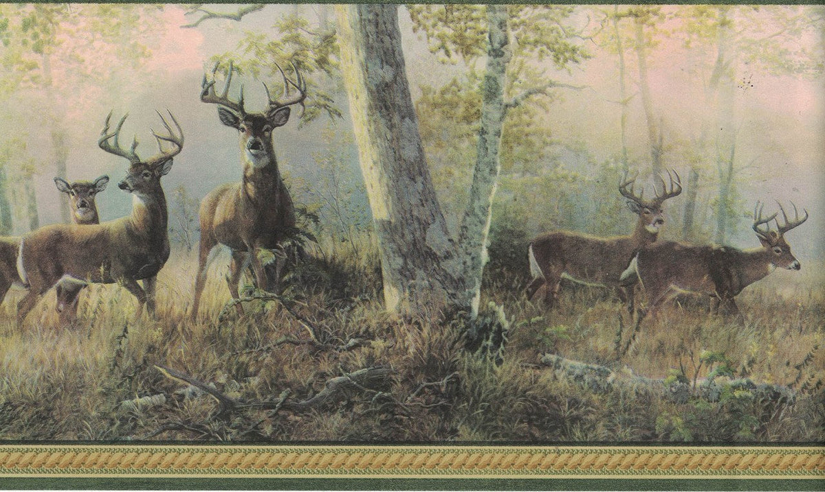 Deer Moose B44341 Wallpaper Border