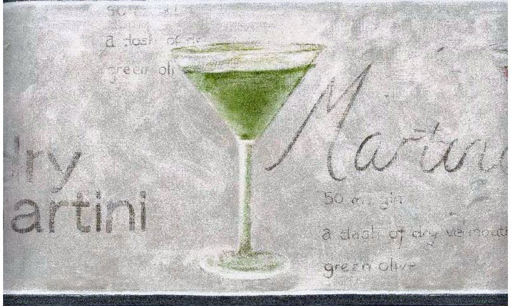 Green Martini 5510863 Wallpaper Border