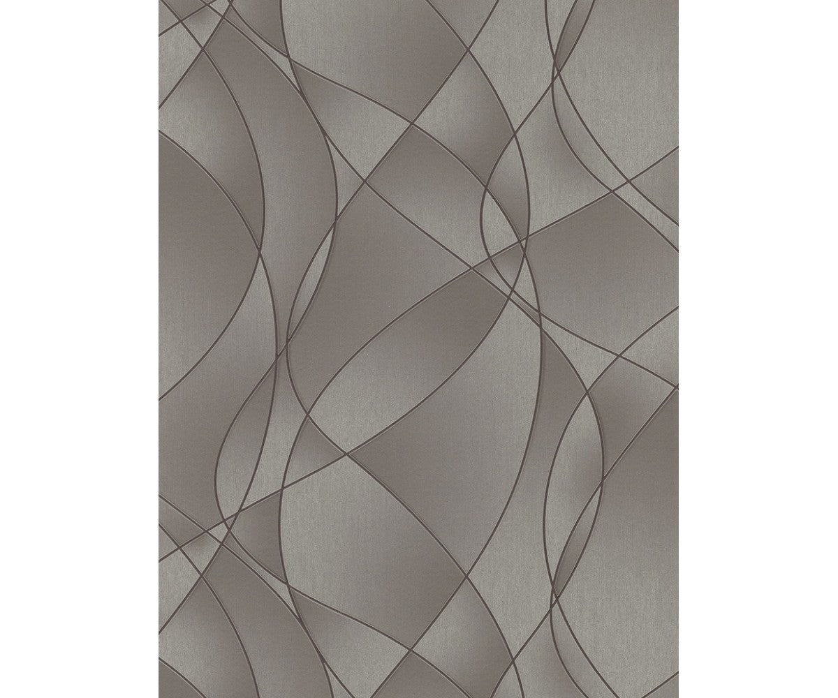 Graphics Swirls Taupe 5800-37 Wallpaper