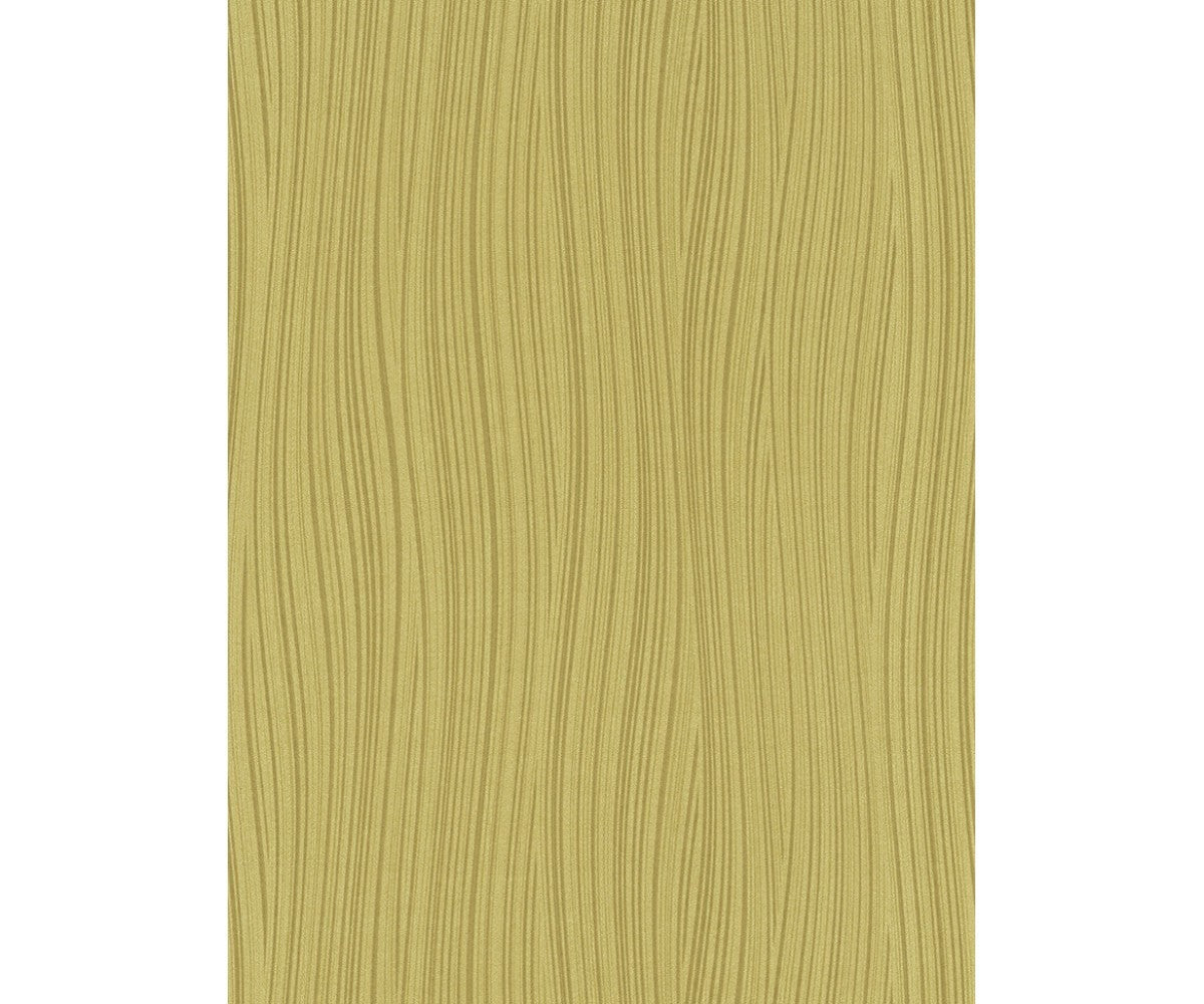 Wavy Lines Textile Textured Gold 5806-30 Wallpaper