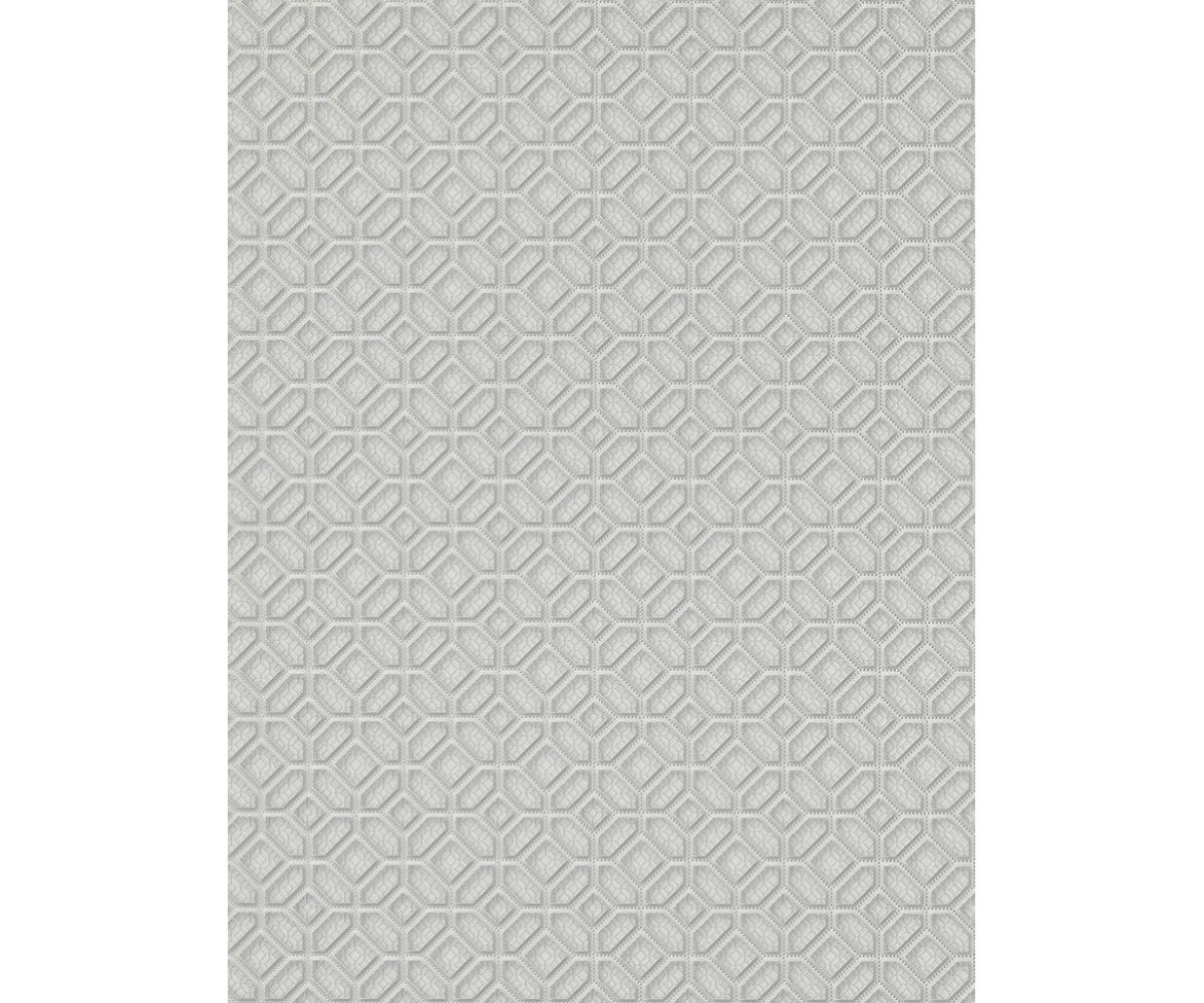 Graphics 3D Squares Grey 5808-10 Wallpaper