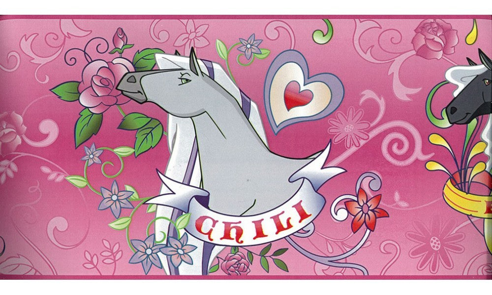 Horses BT2746 Wallpaper Border