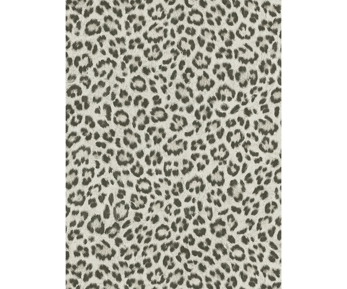 Leopard Skin Pattern Grey 5901-10 Wallpaper
