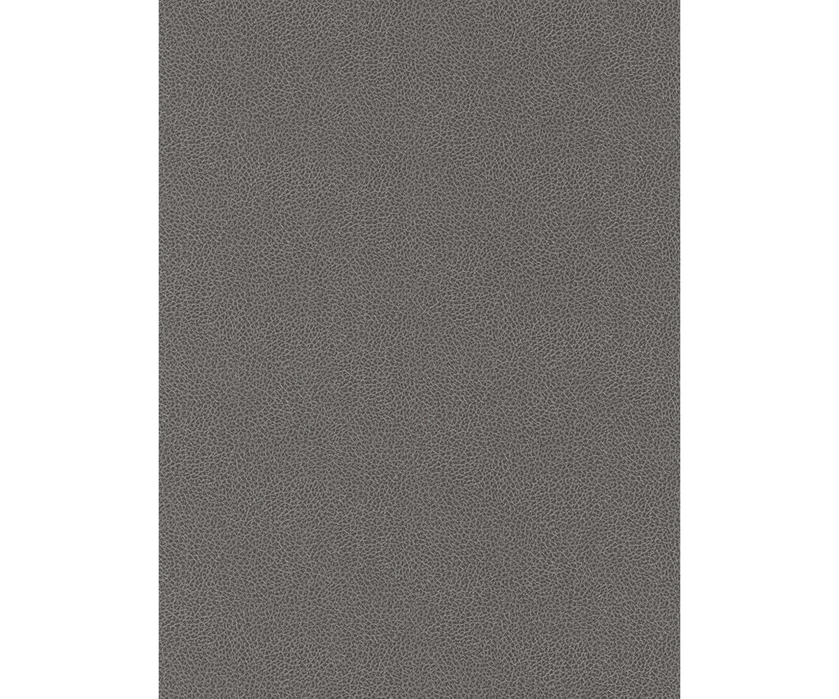 Embossed Textured Plain Charcoal 5903-10 Wallpaper