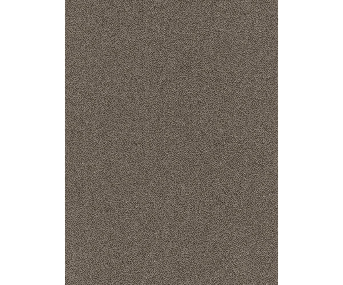 Embossed Textured Plain Dark Brown 5903-11 Wallpaper