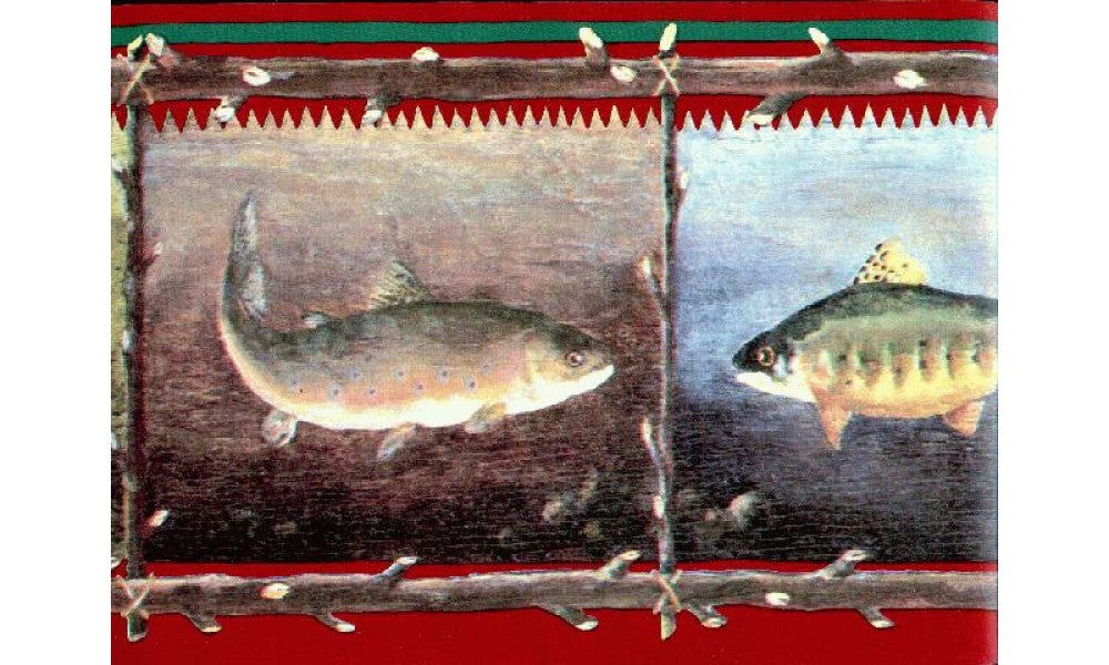 Fishs GR2263B Wallpaper Border