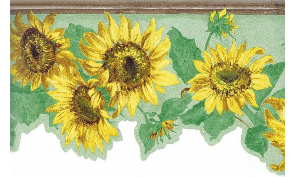 Big Sunflower 63296340 Wallpaper Border