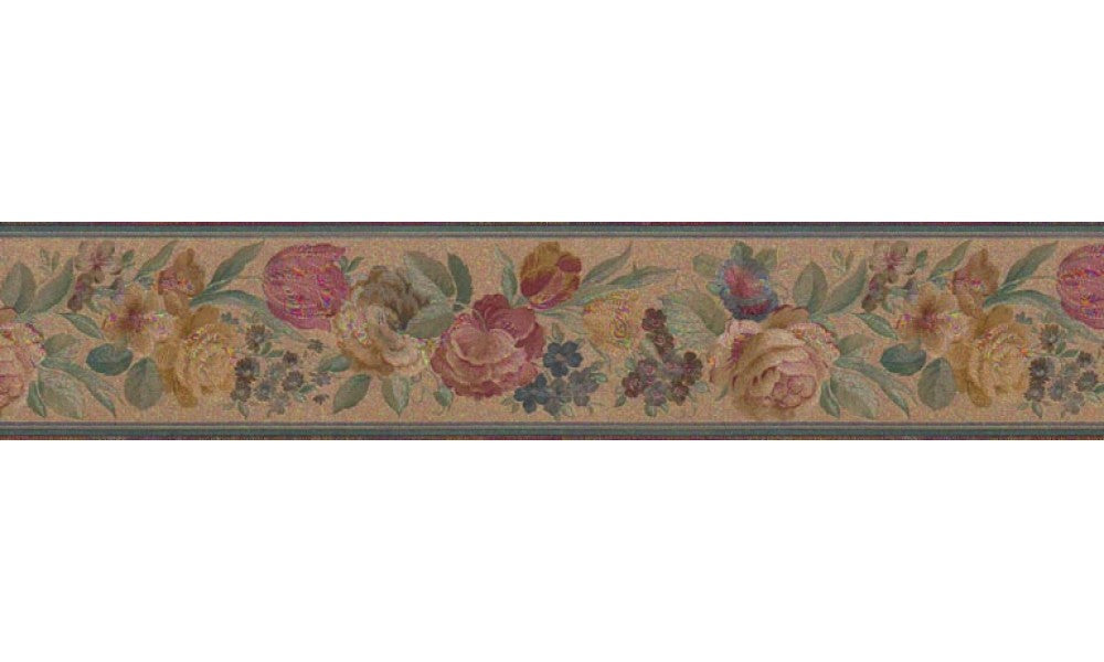 Floral B03611 Wallpaper Border