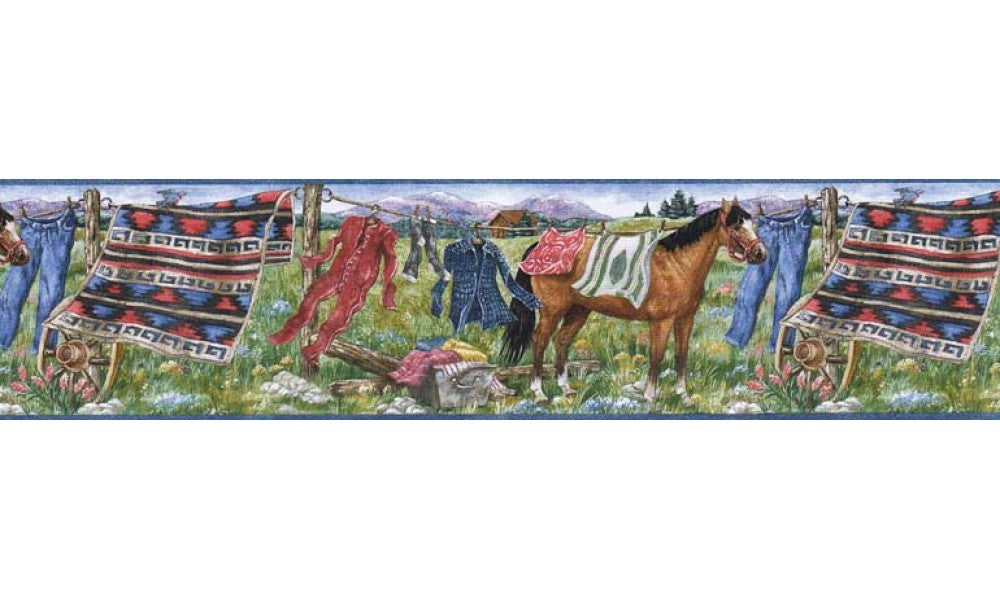 Horses MRL2430 Wallpaper Border