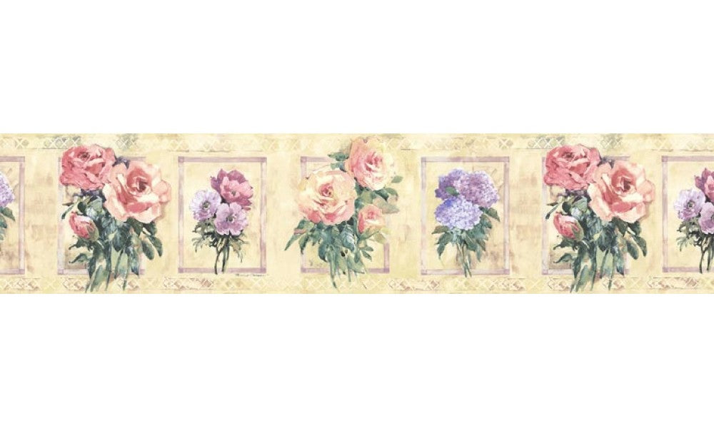 Floral SP76483 Wallpaper Border