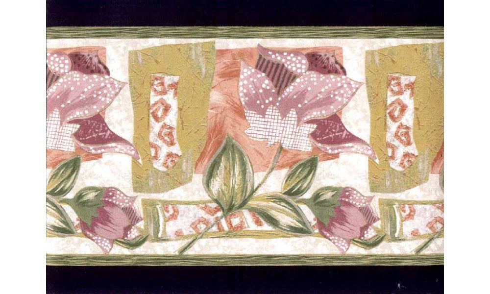 Floral B1271pb Wallpaper Border