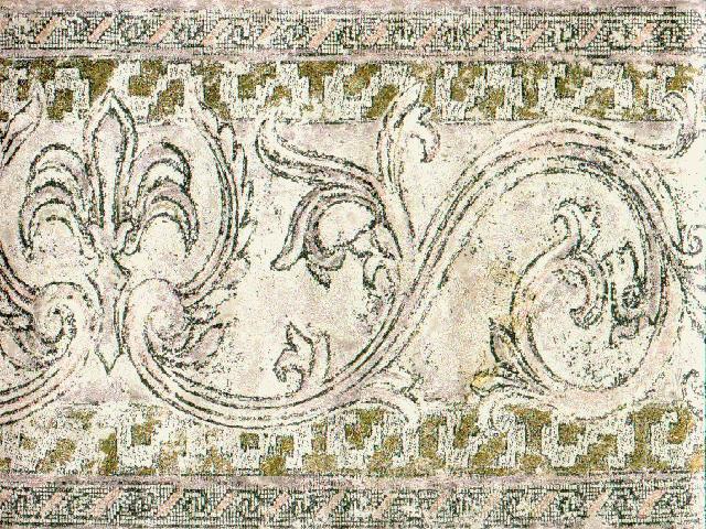 Satin Romance Scrolls DES24960 Wallpaper Border