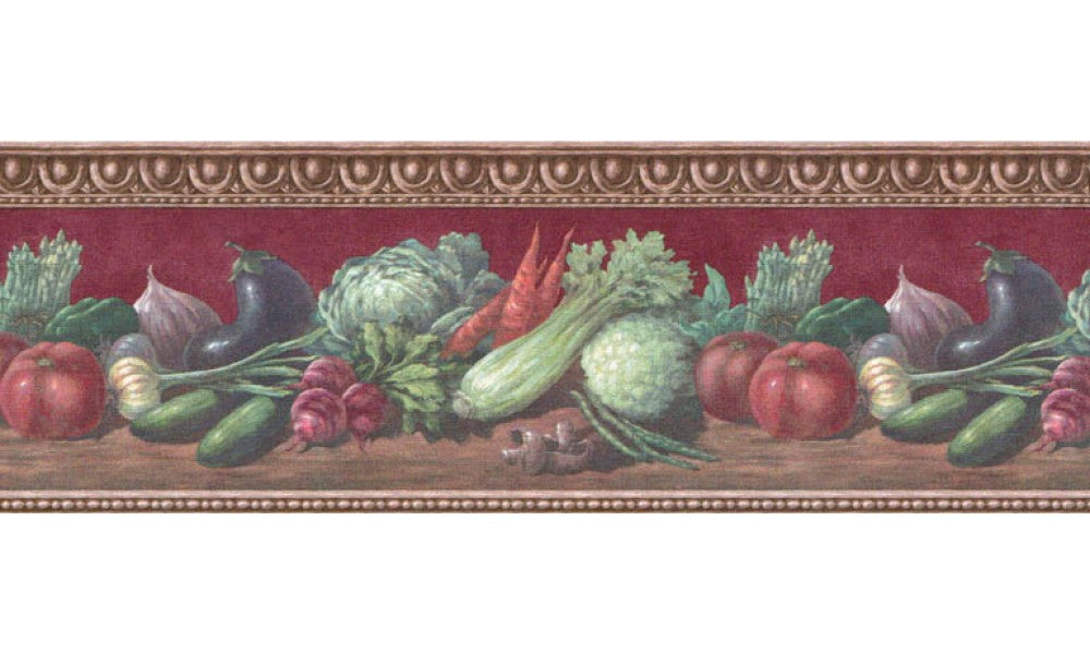 Vegetables B153222 Wallpaper Border