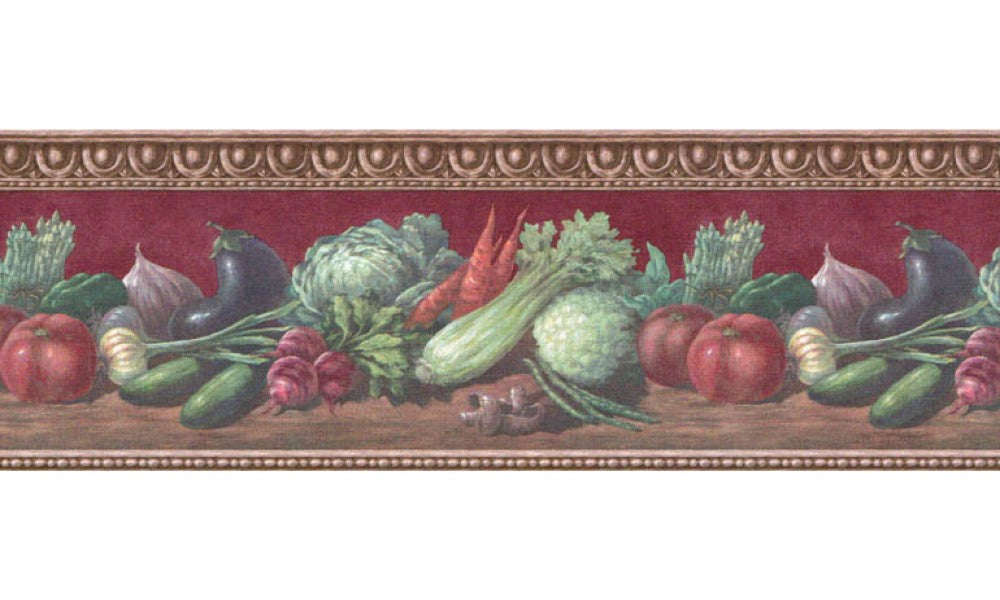 Vegetables B153222 Wallpaper Border