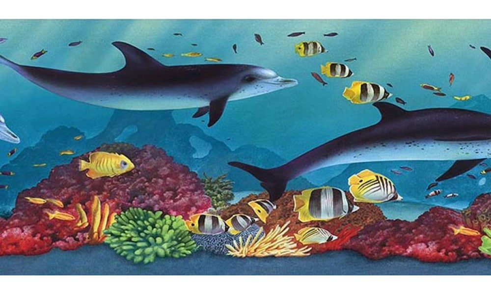 Acquarium PB58020B Wallpaper Border