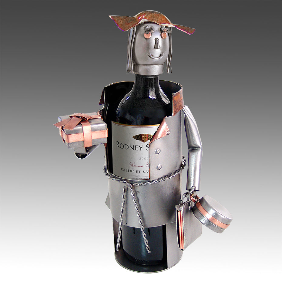 Shopaholic Wine Bottle Holder