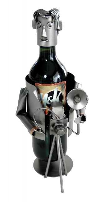 Photographer Wine Bottle Holder