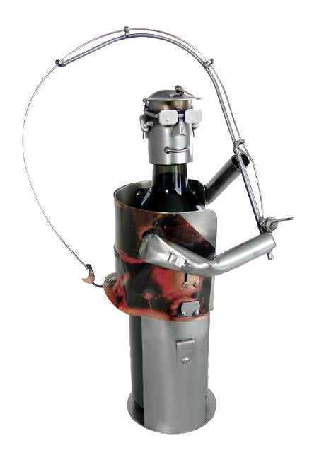 Fisherman Hooked Wine Bottle Holder